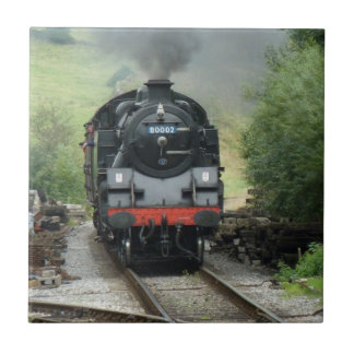 Steam Train Decorative Tile