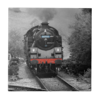 Steam Train Decorative Tile