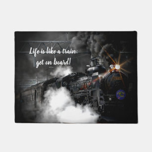 Steam Train Doormat