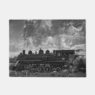 STEAM TRAIN DOORMAT