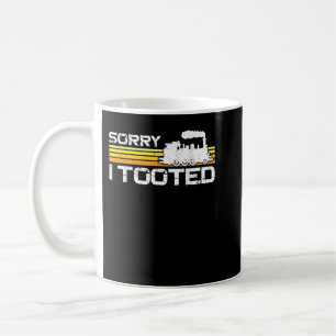 Steam Train Driver Trainspotting Locomotive Sorry Coffee Mug