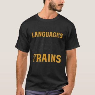 Steam Train Driver Trainspotting Locomotive Vintag T-Shirt