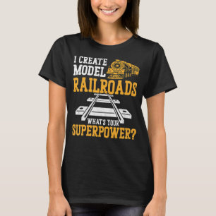 Steam Train Driver Trainspotting Locomotive Vintag T-Shirt