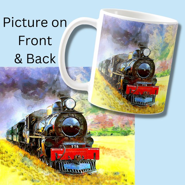 Steam Train Engine Locomotive 778   Coffee Mug (Creator Uploaded)