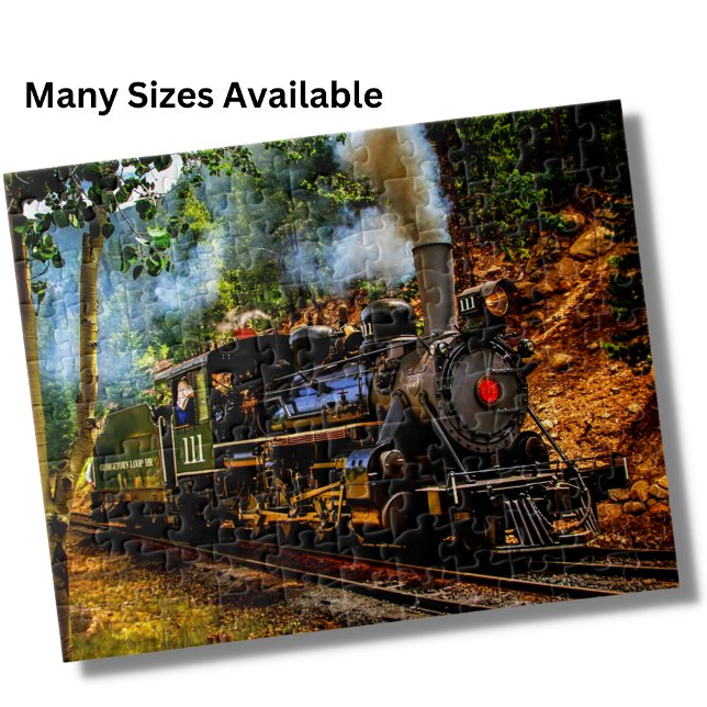 Steam Train Engine Locomotive Railroad Railway  Jigsaw Puzzle (Creator Uploaded)