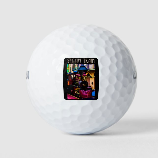 Steam Train Golf Ball (Front)