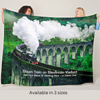 Steam Train in Glenfinnan Viaduct - Add Name      
