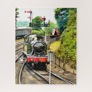 STEAM TRAIN JIGSAW PUZZLE