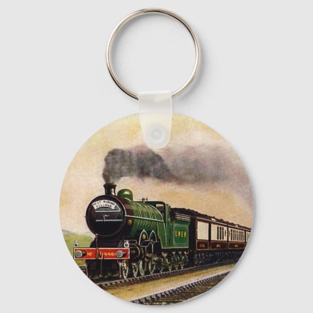 Steam Train Key Ring (Front)