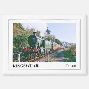 Steam Train, Kingswear, Devon, England Magnet