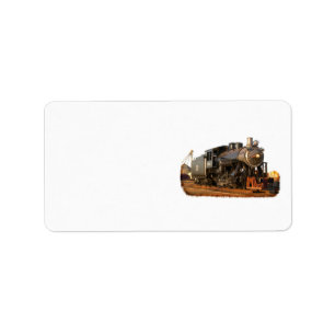 Steam Train Label