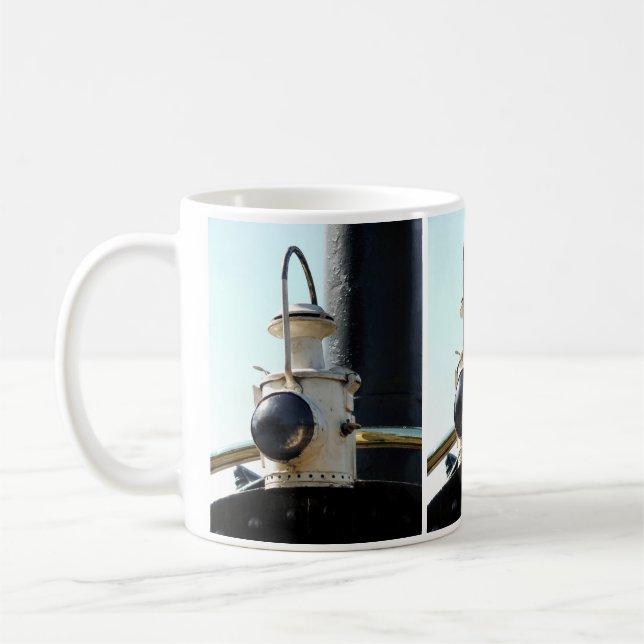 STEAM TRAIN LAMP COFFEE MUG (Left)