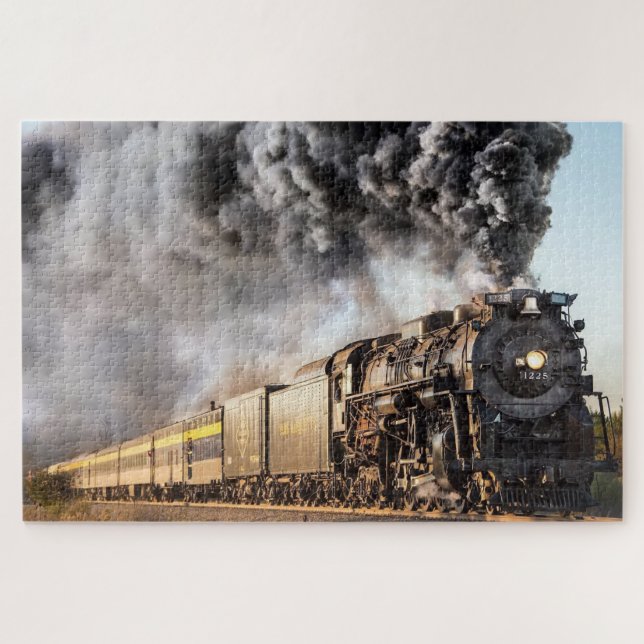 Steam Train Locomotive #20 Jigsaw Puzzle 1014 pc. (Horizontal)