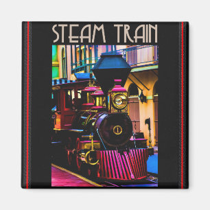Steam Train Magnet