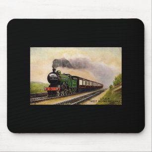 Steam Train Mouse Pad