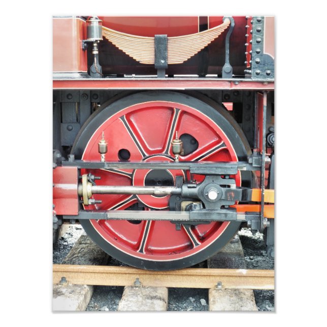 STEAM TRAIN PHOTO PRINT (Front)