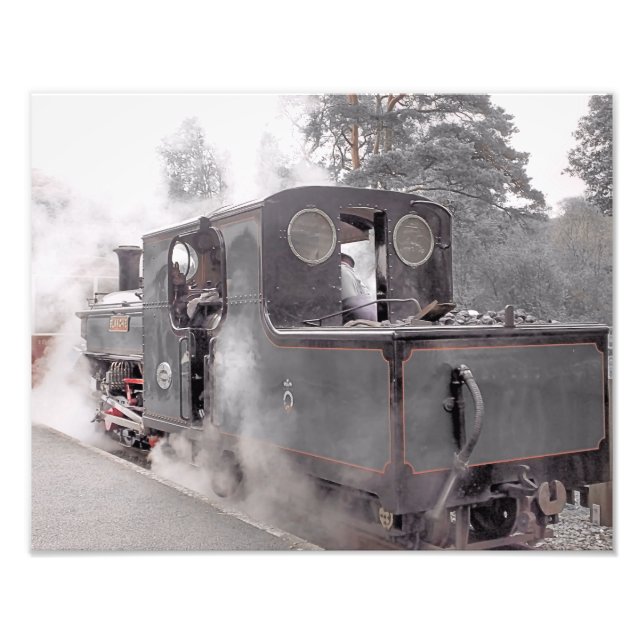 STEAM TRAIN PHOTO PRINT (Front)