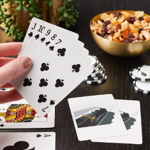 Steam Train Playing Cards