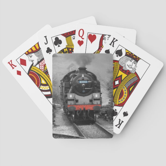 Steam Train Playing Cards (Back)