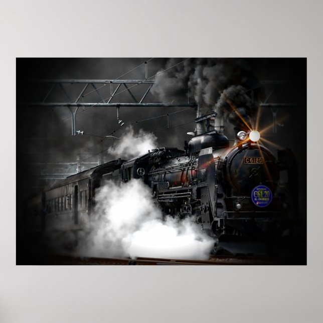 steam train poster (Front)