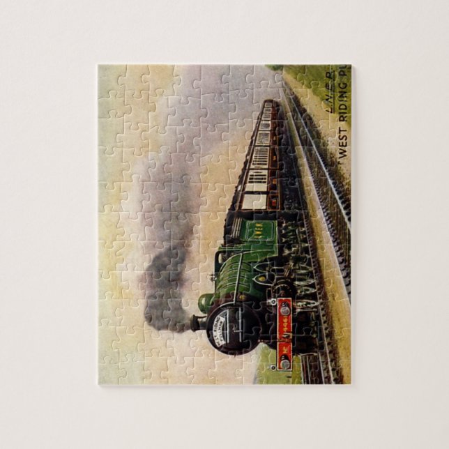 Steam Train Puzzle (Vertical)