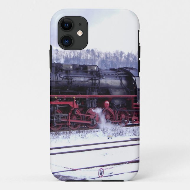 steam train railway locomotive station engine Case-Mate iPhone case (Back)