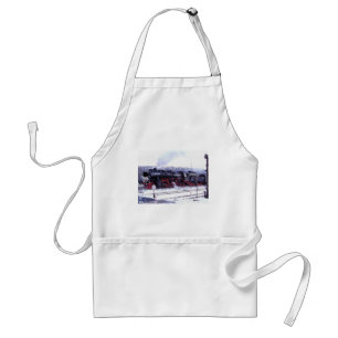steam train railway locomotive station engine standard apron