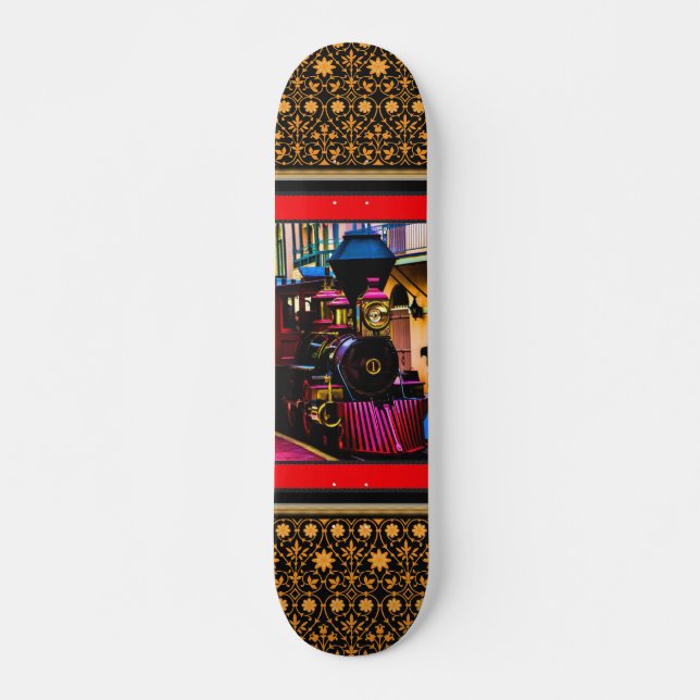 Steam Train Skateboard (Front)