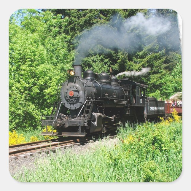 Steam Train Sticker (Front)