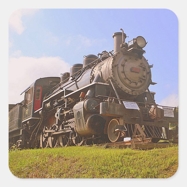 Steam Train Sticker (Front)