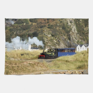 STEAM TRAIN TEA TOWEL