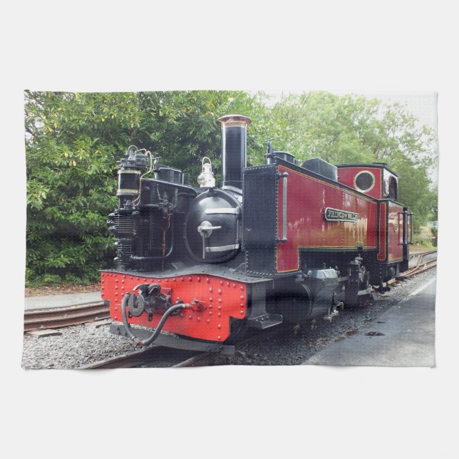 STEAM TRAIN   TEA TOWEL (Horizontal)