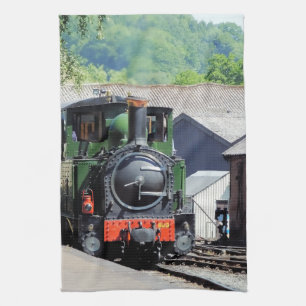 STEAM TRAIN TEA TOWEL