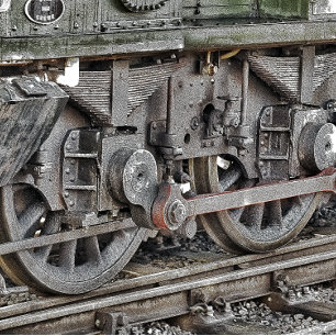 STEAM TRAIN TISSUE PAPER