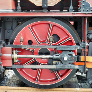 STEAM TRAIN TISSUE PAPER