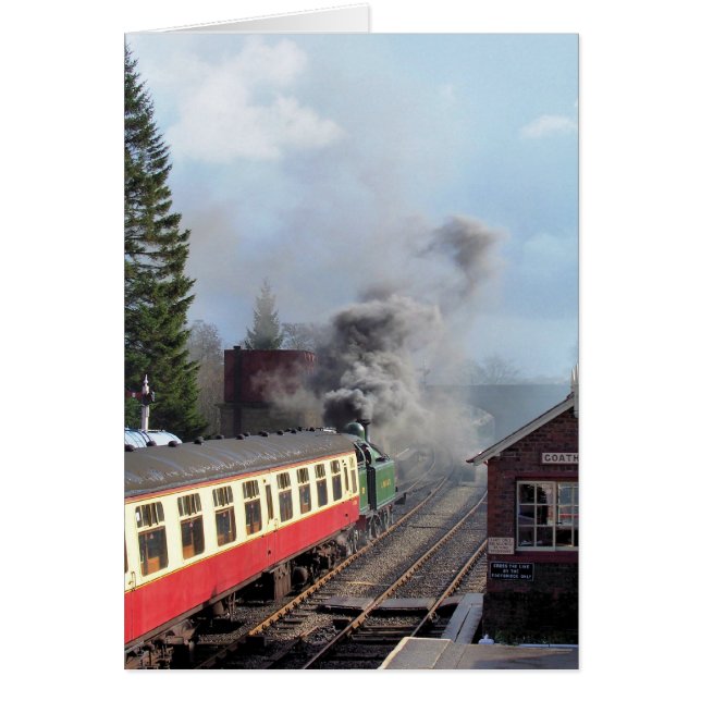 STEAM TRAINS (Front)