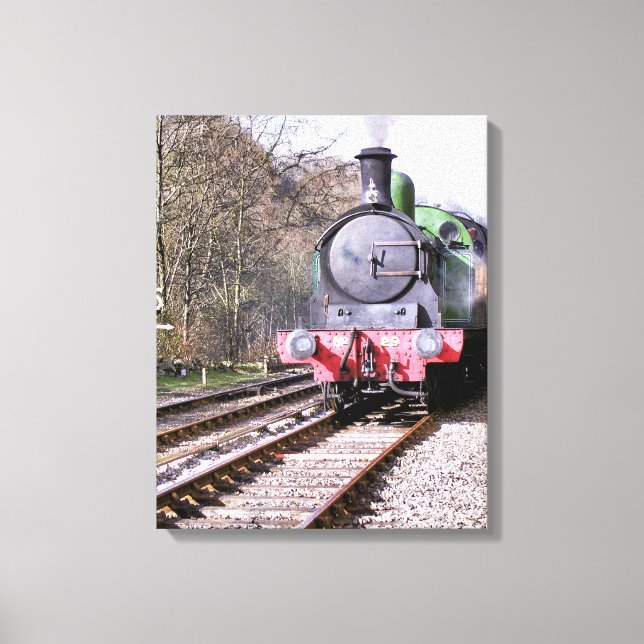 STEAM TRAINS CANVAS PRINT (Front)