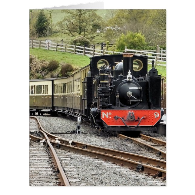 STEAM TRAINS CARD (Front)