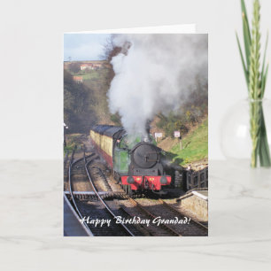 STEAM TRAINS CARD