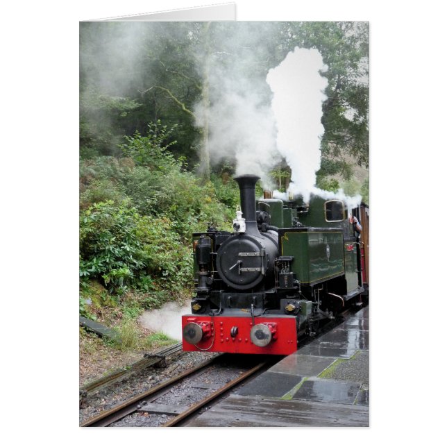 STEAM TRAINS Card (Front)