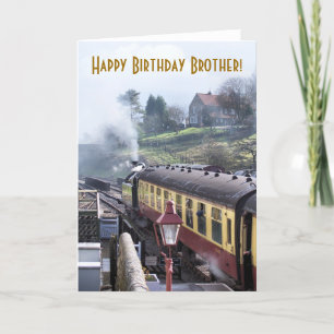 STEAM TRAINS CARD