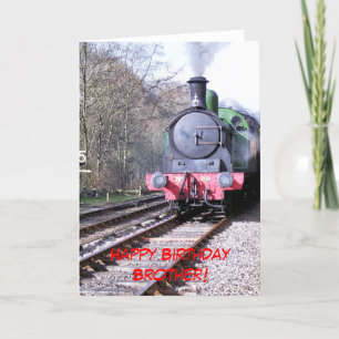 STEAM TRAINS CARD