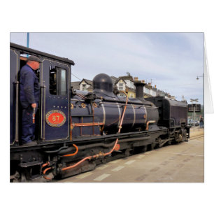 STEAM TRAINS CARD