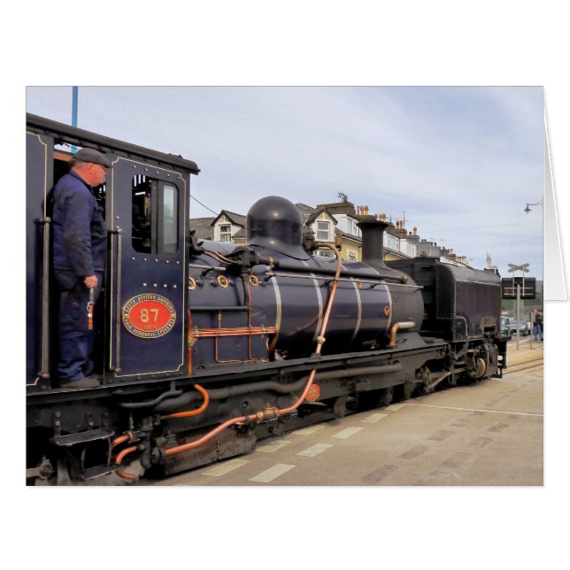 STEAM TRAINS CARD (Front Horizontal)