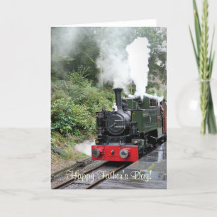 STEAM TRAINS CARD
