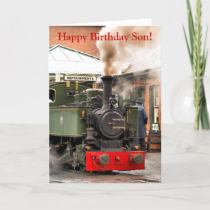 STEAM TRAINS CARD
