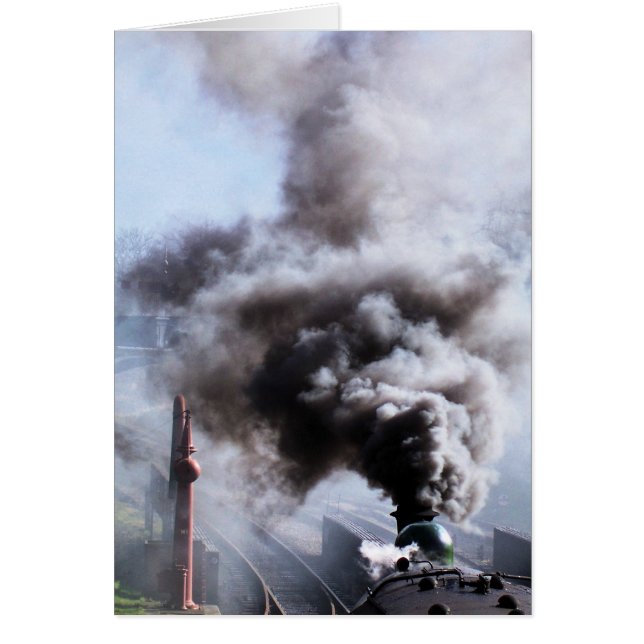 STEAM TRAINS CARD (Front)