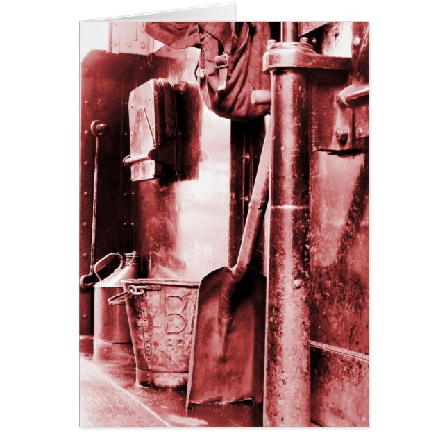 STEAM TRAINS CARD (Front)