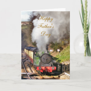 STEAM TRAINS CARD