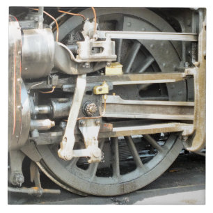 STEAM TRAINS CERAMIC TILE